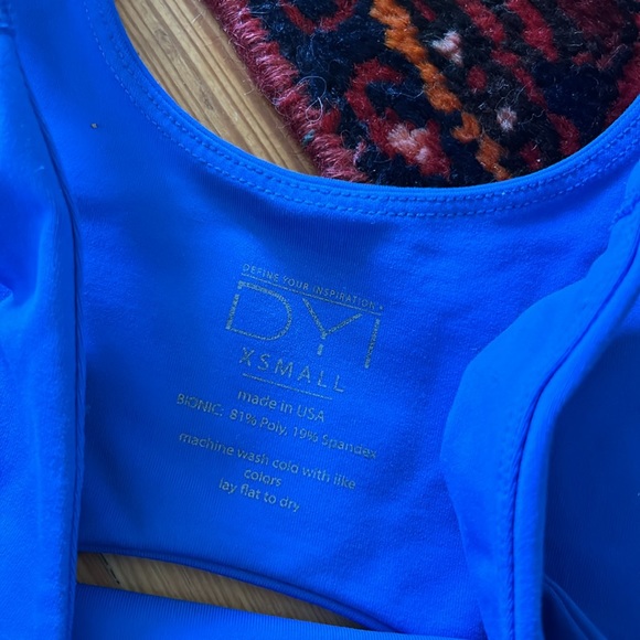 Blue DYI Racerback Top - Picture 2 of 5